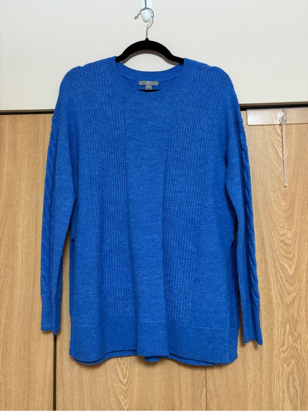 Thyme Maternity Royal Blue Crewneck Sweater